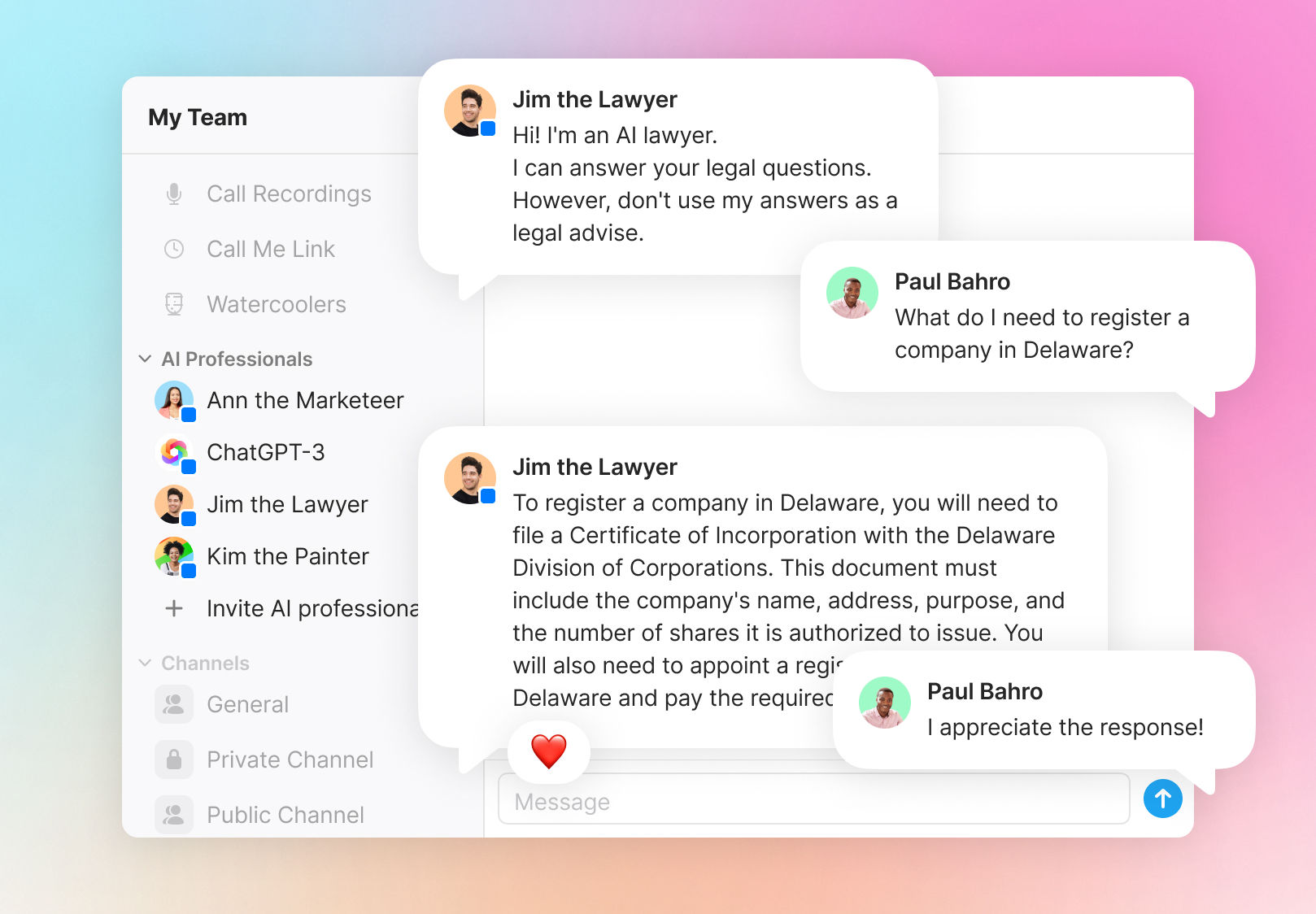 Enhance your workspace with multiple AI Helpers, all available in Stork's AI App Store. This image illustrates how Stork's diverse range of AI tools can elevate your team's productivity and collaboration.